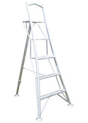 Hendon 3.0m Aluminium 1 Leg Adjustable Tripod Ladder with Platform