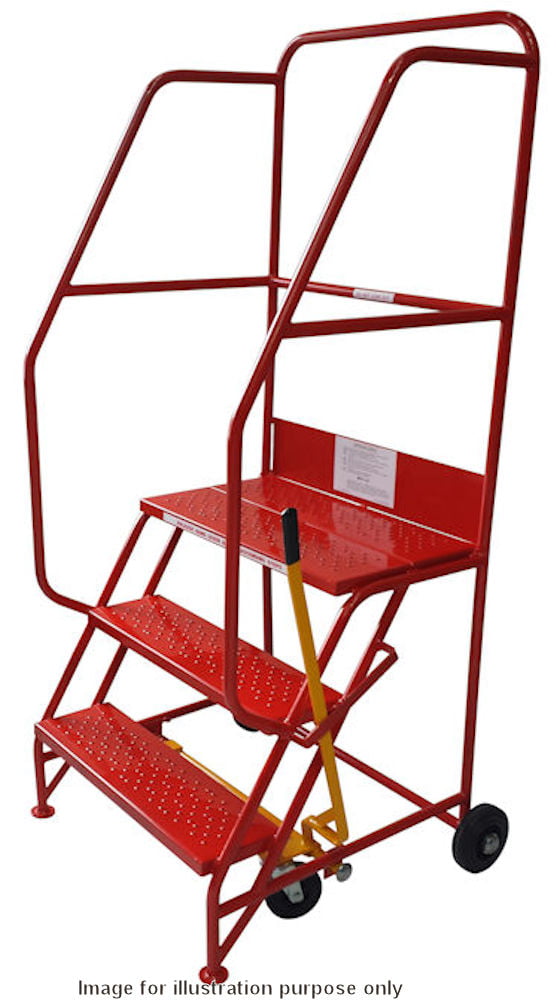 Klime-Ezee 4 Tread Extra Wide Mobile Step
