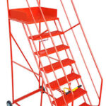 Klime-Ezee 7 Tread Industrial Heavy Duty Mobile Step