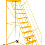 Klime-Ezee 13 Tread Industrial Heavy Duty Mobile Step