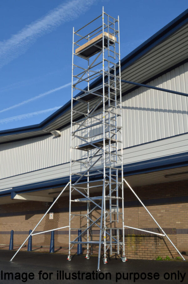 Lyte HiLyte500 Industrial Tower 1.8m x 0.85m Wide (Single Width) - 9.2m Platform