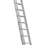 Lyte 5.0m Industrial 2-Section EN131 Pro Aluminium Extension Ladder