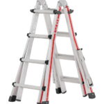 Hymer Redline 4x4 EN131-4 Aluminium Multi Purpose Telescopic Ladder