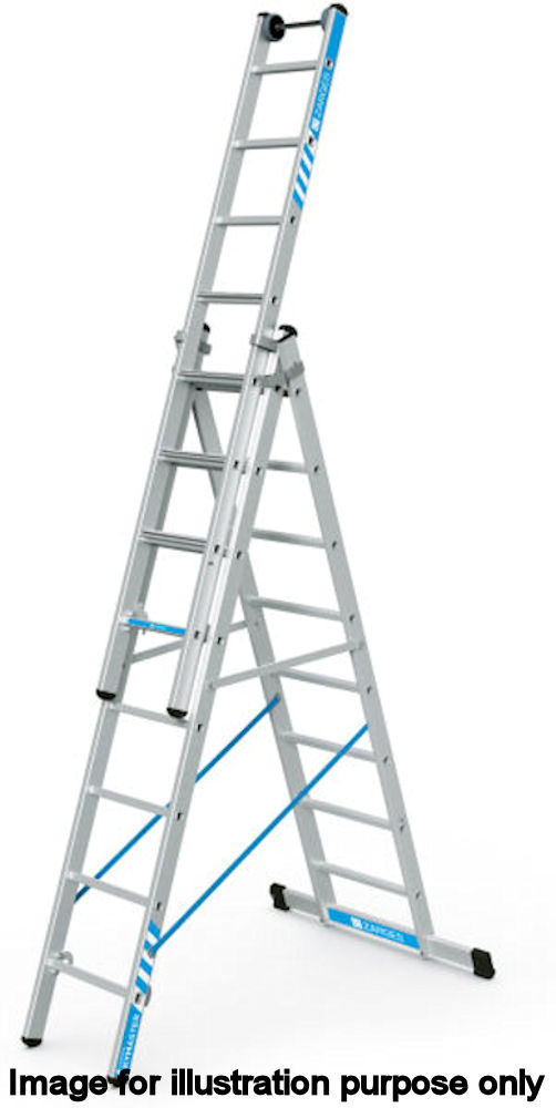 Zarges 4.14m Skymaster Plus X EN131 Pro Aluminium Combination Ladder