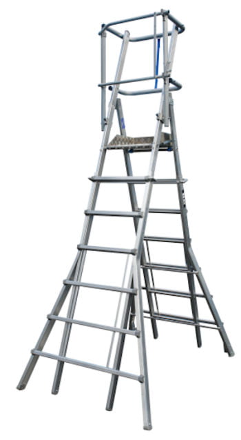 MultiLyte 5-8 Tread Aluminium Telescopic Platform