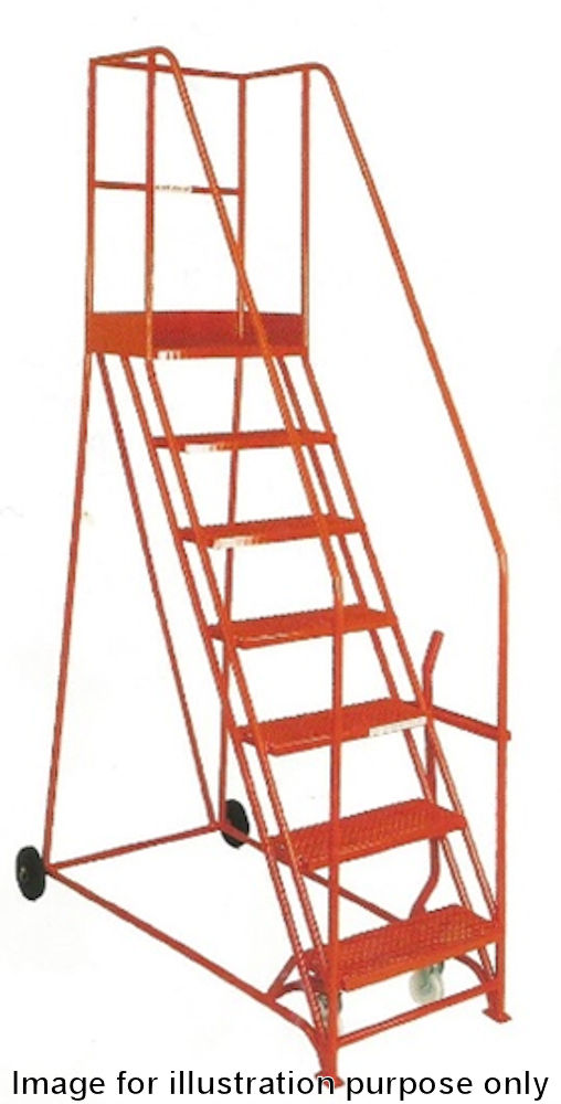 BJ35 Series 14 Tread Heavy Duty Mobile Safety Step