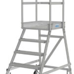 Krause Stabilo 6 Tread Single Sided Aluminium Work Platform