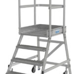 Krause Stabilo R13 7 Tread Single Sided Aluminium Work Platform