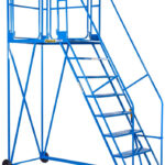 Climb-It 6 Tread Work Platform with 1200mm Platform