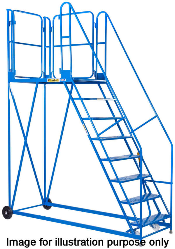 Climb-It 10 Tread Work Platform with 1200mm Platform
