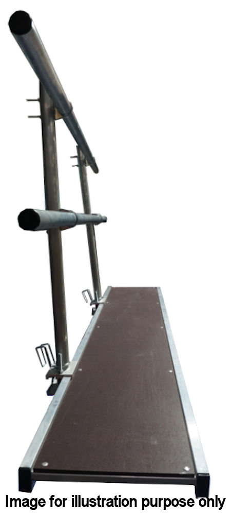 Lyte 450mm x 4.2m Staging Board Kit with Single Sided Handrail