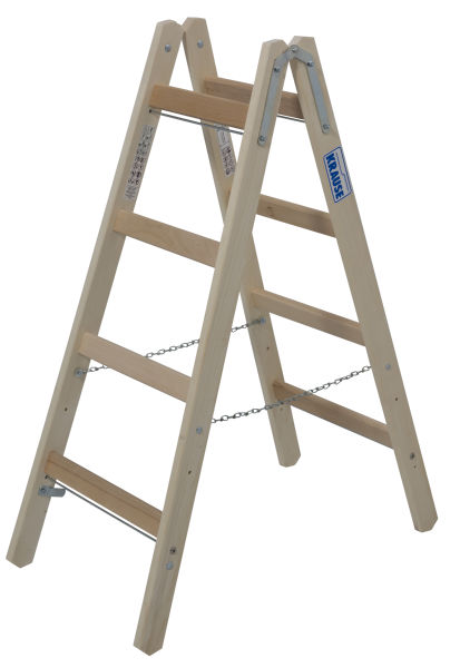Krause Stabilo Wooden Double Sided Stepladder