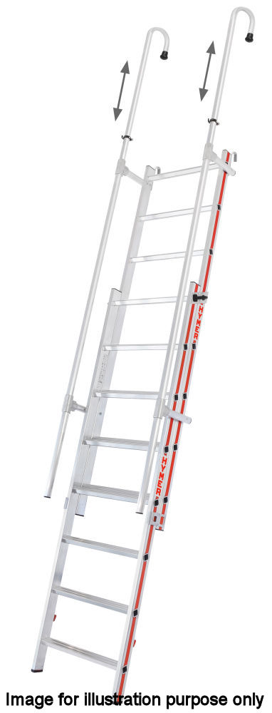 Hymer 2x8 Hookable Double Extension Ladder