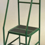 BJDF Series 2 Tread Domed Feet Mobile Safety Step