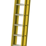 Murdoch 1.8m GRP Rope Operated 3 Section Extension Ladder