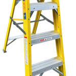 TITAN 4 Tread GRP Swingback Step Ladder