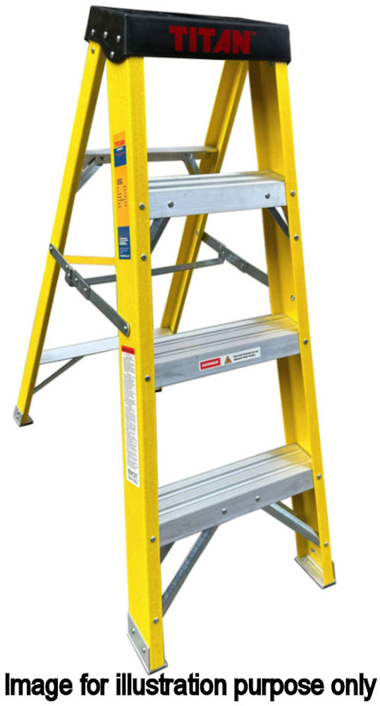 TITAN 6 Tread GRP Swingback Step Ladder