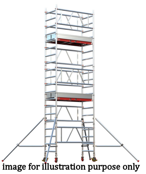 MI TOWER+ Two Man Scaffold Tower 6m Working Height
