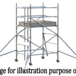EIGER 500 3T 1.8m Double Width Scaffold Tower - 2.2m Platform Height