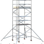 EIGER 500 3T 1.8m Double Width Scaffold Tower - 3.2m Platform Height