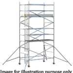 EIGER 500 3T 2.5m Double Width Scaffold Tower - 4.2m Platform Height