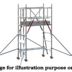 EIGER 500 AGR 1.8m Single Width Scaffold Tower - 2.7m Platform Height
