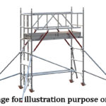 EIGER 500 AGR 2.5m Single Width Scaffold Tower - 2.7m Platform Height