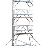 EIGER 500 AGR 2.5m Single Width Scaffold Tower - 7.7m Platform Height
