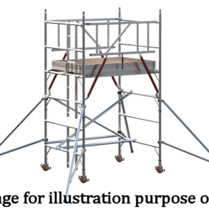 EIGER 500 AGR 1.8m Double Width Scaffold Tower - 2.2m Platform Height