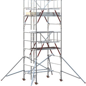 EIGER 500 AGR 1.8m Double Width Scaffold Tower - 4.7m Platform Height